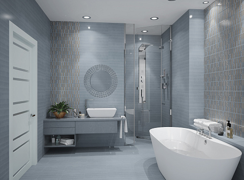 Вставка AURA ATLANTIC GEOMETRIA 31.5*63см AZORI 586562002 купить