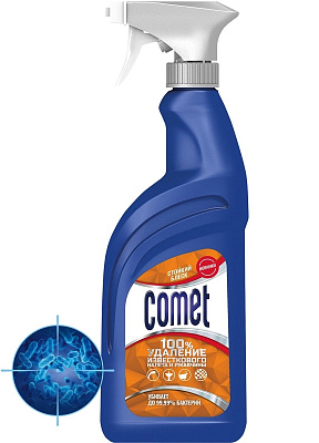 Чистящее средство для ванной комнаты Спрей COMET 450мл 0001007310 купить
