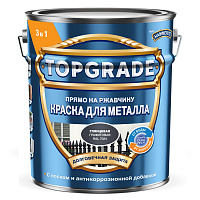 Краска для металла гладкая Topgrade by Hammerite глянцевая RAL7024 Графитовый TopGrade 50036341 (5л)