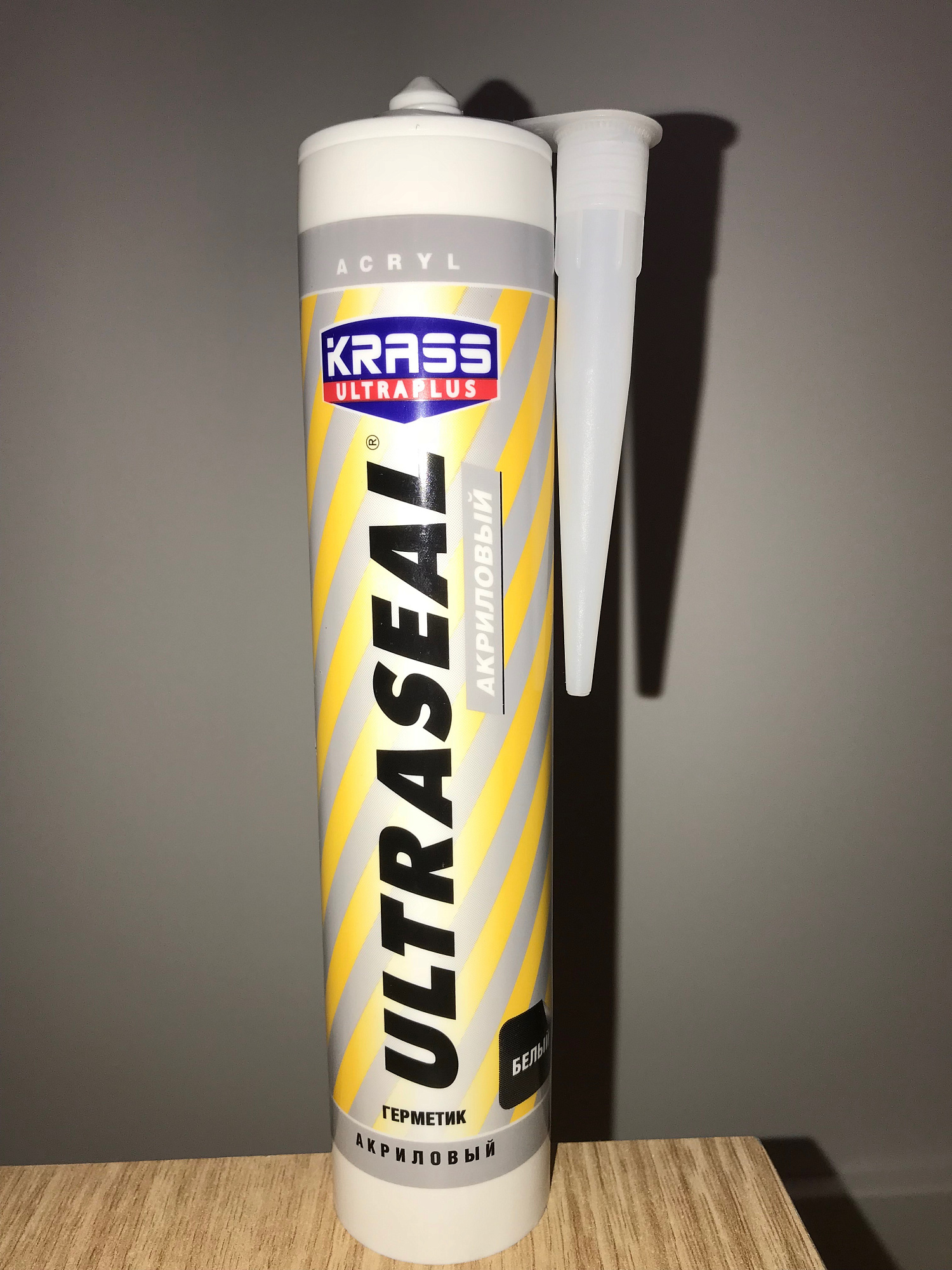 Герметик акриловый Ultraseal белый Krass (0.26л)  купить